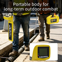 Localizador de Cables Subterráneos Wopson de Alta Precisión con Protección IP67, Detector Digital Portátil de Tuberías, Detector de Cables Enterrados