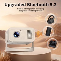 Portable Mini Hd Support 1080P 4K Décoder En Plein Air Home Cinéma Projecteur Led Android Smart Wi-Fi Vidéo Film Cinéma Lcd Projecteur