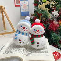 Pendentif en peluche écharpe transfrontalière originale avec rembourrage en coton PP, poupée réaliste, cadeau décoratif, porte-clés, vente en gros