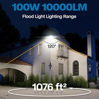 Reflector LED SMD Económico, IP66, para Exteriores, Alto Brillo, Ahorro de Energía, 10W-1200W, Ángulo de Haz de 120°, 2 Años de Garantía, Certificado CE