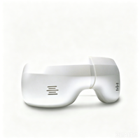 Masque oculaire intelligent à compression d'air chaud/froid avec musique, thérapie par chaleur et froid, soulagement des yeux secs