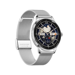 Montre connectée HK38 pour femmes, écran AMOLED 1,19 pouce, appels Bluetooth, NFC, IP68, fréquence cardiaque, SpO2, suivi du sommeil, du stress et des cycles menstruels, ultra-fine 8 mm, ronde, vente en gros OEM ODM - Product Image 3