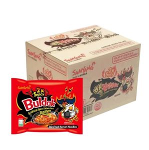 Nouilles coréennes instantanées extrêmement épicées au poulet, 2x plus piquantes, saveur ardente, repas prêt à consommer, fournisseur en gros pour l'exportation - Product Image 5