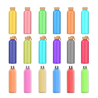 Tritan Food Grade Water Bottle 650ml 22oz Natural Bamboo Lid Wide Mouth Reusable Sports Gym Travel Office Custom Logo