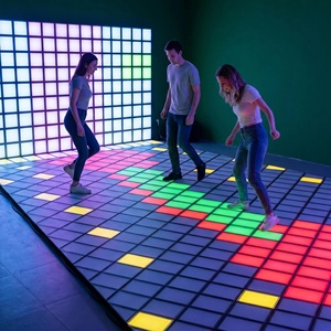Jeu interactif : Maison de jeu d'évasion sportive captivante pour enfants, avec sol LED interactif, pour divertissement en extérieur - Product Image 4