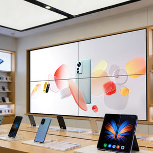 Mur <span class=keywords><strong>vidéo</strong></span> professionnel intérieur 46 49 55 65 pouces 2x2 3x3 à cadre ultra-fin 0,88 mm 1,7 mm 1,8 mm 3,5 mm Écran LCD de raccordement <span class=keywords><strong>vidéo</strong></span> - Product Image 5