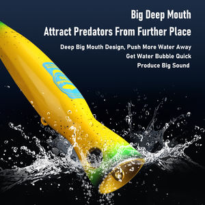 Kingdom Offre Spéciale OEM Big Popper Leurres de pêche 60g 85g GT Appâts flottants pour eau salée Trolling Thon Boat Topwater Fish Bait à <span class=keywords><strong>vendre</strong></span> - Product Image 3