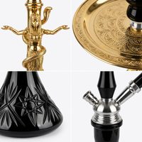 LOMINT Mini Valve à Bille en Verre Poli Miroir Moderne Portable de Voyage pour Chicha Narguilé, Accessoires 6mm 8mm 10mm
