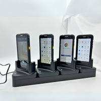 ODM RFID PDA Logística Android 13 Resistente IP68 PDA Portátil Lector de Códigos de Barras 2D Escáner UHF Huella Dactilar PDA Industrial