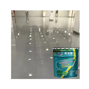 Pabrik grosir epoksi untuk lantai beton epoksi lantai cat serpihan berosilasi epoksi Pemoles lantai