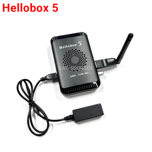 Hellobox 5 kỹ thuật số thu vệ tinh với USB wifi Dongle scam + cccam Newcam USB 2.0 Full HD DVB S2 hellobox5 - Product Image 1