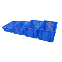 Conteneur de stockage en plastique, panier à pain, panier à tomates, stockage logistique, stockage écologique, durable, léger, caisse blanche