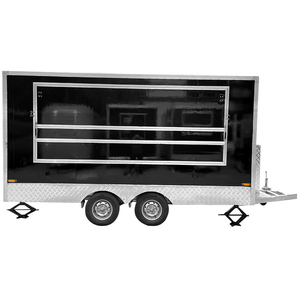 נגרר מטבח נייד של TUNE / עגלת מכירת אוכל רחוב למטבח מלא - Product Image 3