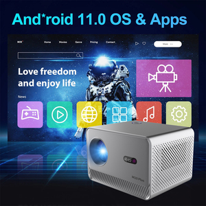 โปรเจคเตอร์ M10 Plus <span class=keywords><strong>Pico</strong></span> LCD LED ความสว่าง 200 Ansi ลูเมนส์ ความละเอียดเนทีฟ 720P รองรับสูงสุด 8K ระบบ Android 11 พกพาสะดวก รองรับ 3D พร้อมลำโพงในตัว - Product Image 4