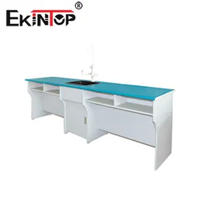 Ekintop高品質の実験室用家具作業台化学および物理実験室用テーブルシンク付き実験室用ベンチ家具