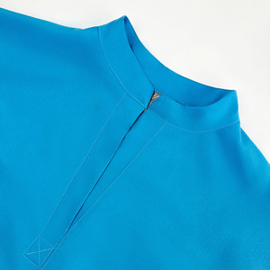 女式立领无袖医院磨砂套装哑光上衣护士医生来样定做 - Product Image 4