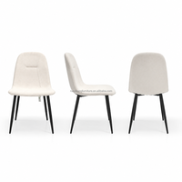Fauteuil d'appoint en lin naturel ; un fauteuil respirant et décontracté adapté aux salons et aux chambres, livraison directe de l'usine.