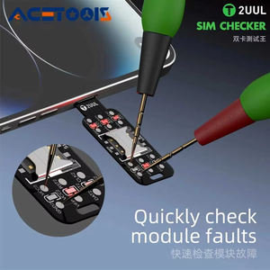Module de vérification de carte SIM 2UUL SM01 pour la réparation de téléphones - Vérification rapide des défauts et détection rapide du signal - Product Image 4