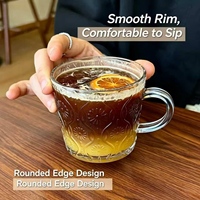 Tasses à café en verre transparent moderne en gros avec logo personnalisé, couvercle en bambou, réutilisables, compatibles lave-vaisselle et micro-ondes, pour fêtes