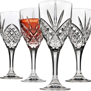 Copa de Cristal Elegante Vintage de 300 ml (10 oz) para Champán o Vino, con Diseño Grabado Escandinavo, Venta al por Mayor - Product Image 2