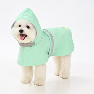 Chaqueta Reflectante <span class=keywords><strong>para</strong></span> Perro con Anillo en D, Capucha y Forro Polar Impermeable - Product Image 1