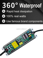 300W 24V sortie unique IP68 étanche haute fréquence alimentation à découpage LED pilote pour piscine lumière AC-DC transfert d'énergie