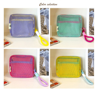 Qetesh Mini trousse de maquillage personnalisé en gros pas cher léger Portable voyage dopamine cosmétique sac de rangement pour les filles