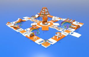 Giant Inflatable Floating Water Park <b>Obstacle</b> <b>Course</b> Aqua Playground Equipment for Outdoor Water Entertainment - Product Image 5