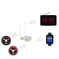 Téléavertisseur sans fil infirmière serveur bouton système d'appel sans fil appel en un clic serveur appelant montre téléavertisseur montre-bracelet téléavertisseur
