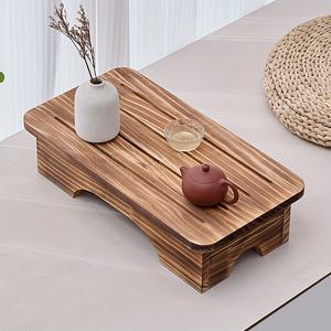 Taburete moderno de madera maciza, reposapiés pequeño para cama, taburete para sofá, tapete para mesa, almohadilla elevadora para debajo de la mesa - Product Image 5