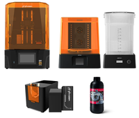 Printer Resin LCD Sonic Mighty16K Revo, Layar 16K, Pengeringan Cepat, Cahaya Stabil, Tangki Anti-Tumpah untuk Miniatur Rumah & Studio Kecil.