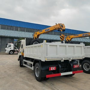 Grue montée sur camion JAC de 3,2 tonnes avec solution de levage et de déchargement multifonctionnelle - Product Image 4