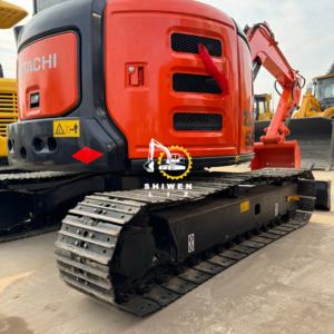 Mini-excavatrice ZX55 d'occasion de haute qualité provenant du Japon avec moteur Hitachi Garantie d'un an Moteur inclus - Product Image 3