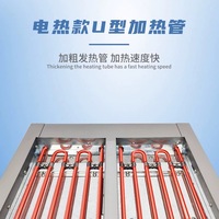 Prix usine Baokang Commercial 1 tête Fishball & Octopus Ball Grill Minuterie Haute Productivité 220V Nouvelle Machine à brûler électrique