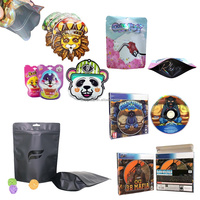 Sacs en Mylar découpés sur mesure imprimés, en plastique, de 3,5/7/14/28g (1oz/poinds/lb), avec boîtes de présentation, étuis pour CD/DVD et pochettes Ziplock