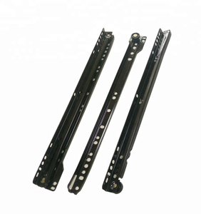 Kích Thước Tùy Chỉnh Trắng Đen Nâu Màu Gỗ Đồ Nội Thất Ngăn Kéo Sơn Đường Sắt Theo Dõi Kim Loại Trượt - Product Image 3