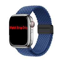 Bracelet de montre Solo Loop tressé Upro pour Apple Watch Band Series 10 9 8 7 SE iWatch 45mm 44mm 41mm Bracelet de remplacement en nylon tissé