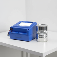 Impresora de Inyección de Tinta Eléctrica Portátil de 12.7mm/25.4mm, Máquina de Codificación TIJ, Impresión de Fecha de Caducidad y Número de Lote en Bolsas de Papel y Botellas
