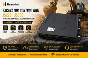 Unité de commande d'excavatrice Heavylink JS220 JS330, carte de commande hydraulique 332/K6848 728/35700 728/29900 - Product Image 1