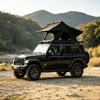 Tenda Atap Lipat Dua Lapis Berbahan Aluminium Kokoh Zentopia untuk Petualangan Off-road dan Overland yang Berat, Cocok untuk 4 Musim