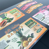Étiquettes logo en vinyle imperméables personnalisées de haute qualité pour bouteilles de boissons alimentaires autocollants d'emballage de bouteille de vin