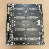 Carte d'extension GPU 4 emplacements V100 SXM2, adaptateur PCIe pleine vitesse 300 Go/s avec NVLink pour centre de données d'apprentissage profond