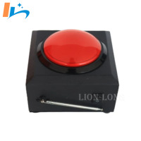 Lanceur de feux d'artifice de mariage, couleur rose ou bleue, explosion de révélation de sexe, machine à éclats de couleur, bouton rouge