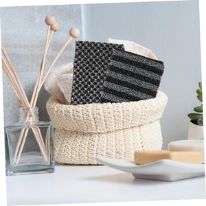 Charcoal Fiber Bath SPA <b>Body</b> Wash Towel Japanese Exfoliating <b>Body</b> Back Scrubber Towel - Product Image 4