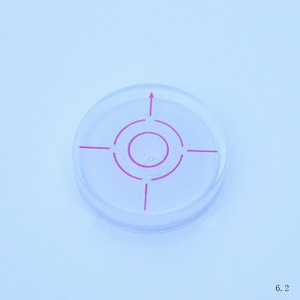 Niveau à bulle circulaire avec marquage en croix pour l'alignement des instruments - Product Image 1