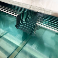 Suministro de Vidrio Templado Transparente para Construcción de 4mm, 5mm, 6mm, 8mm, 10mm, 12mm para Puertas de Ducha de Baño
