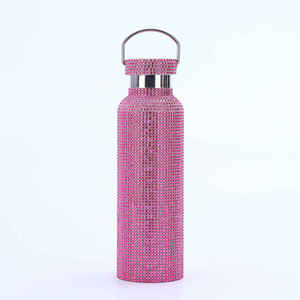 Creative Rhinestone-decorated Stainless Steel Vacuum Large-capacity Leak-proof Eco-friendly Portable Thermos Cup - Product Image 4