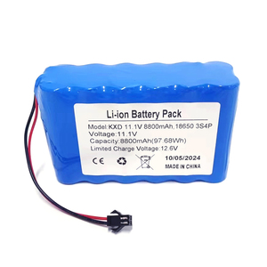 11.1V 8800MAH 8000MAH agli ioni di <span class=keywords><strong>litio</strong></span> <span class=keywords><strong>18650</strong></span> 4 p3s 8Ah 8.8Ah <span class=keywords><strong>batteria</strong></span> <span class=keywords><strong>ricaricabile</strong></span> 12v - Product Image 1