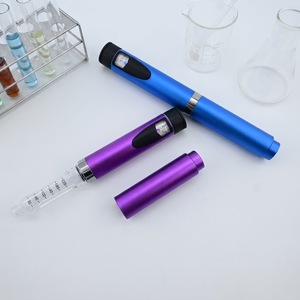 Sample Available Reusable Metal Injection <b>Pen</b> with Rubber Stopper Custom Logo and Durable Packaging Design - Product Image 6