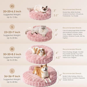 Cama para Mascotas de Primera Calidad, Anti-Ansiedad, Lavable, Cálida, Suave, Tipo Burbuja, para Perros Grandes, para Uso en Interiores, Invierno - Product Image 3